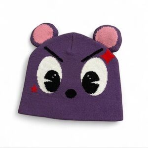 MADGRILLZ Emotional Therapy Purple Beanie 🖤